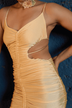 Ruched and Ravishing Dress